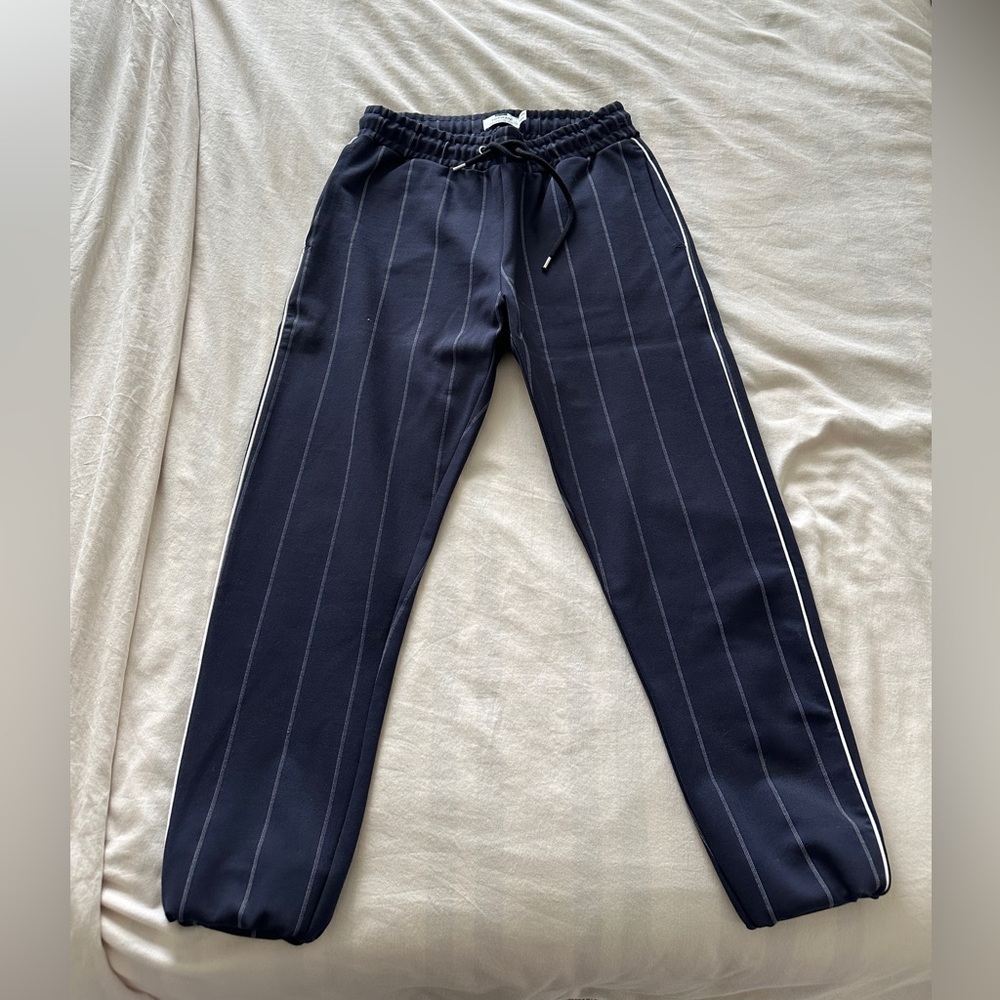 Topman Pinstripe Pants